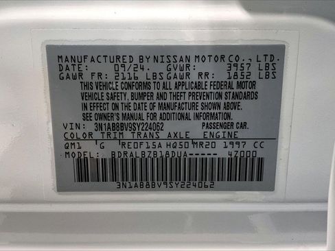 Certified 2025 Nissan Sentra S image 32