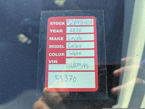 Used 2020 Lincoln Corsair FWD w/ Equipment Group 101A image 10