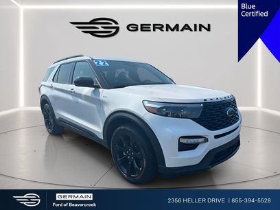 Certified 2022 Ford Explorer ST-Line w/ Class IV Trailer Tow Package