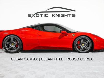 Used 2010 Ferrari 458 Italia Coupe