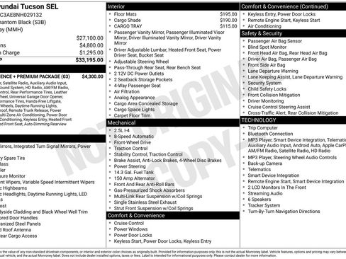 Used 2022 Hyundai Tucson SEL w/ Convenience + Premium Package FWD image 14