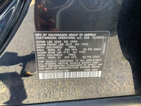 Used 2024 Volkswagen Atlas SE AWD/4WD image 36