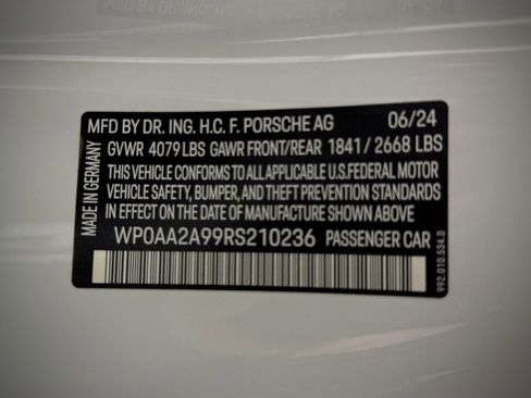 Certified 2024 Porsche 911 Carrera T image 30