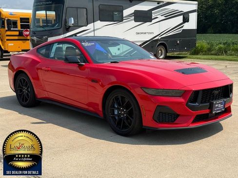 Certified 2024 Ford Mustang GT Premium w/ Mustang Nite Pony Package RWD image 3