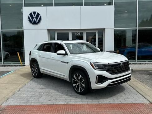 Certified 2025 Volkswagen Atlas Cross Sport SEL Premium R-Line AWD/4WD image 1