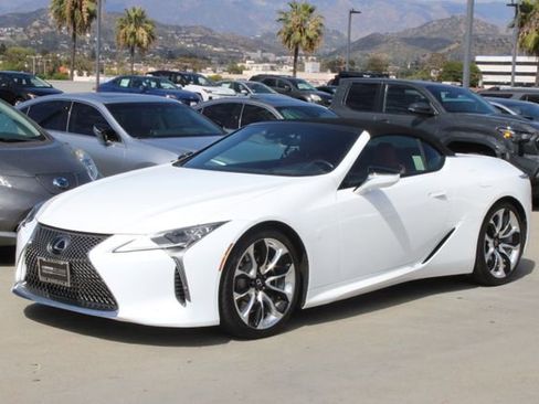 Certified 2023 Lexus LC 500 Convertible w/ Touring Package RWD image 3