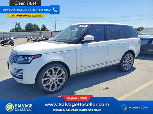 Used 2014 Land Rover Range Rover Supercharged AWD/4WD image 1