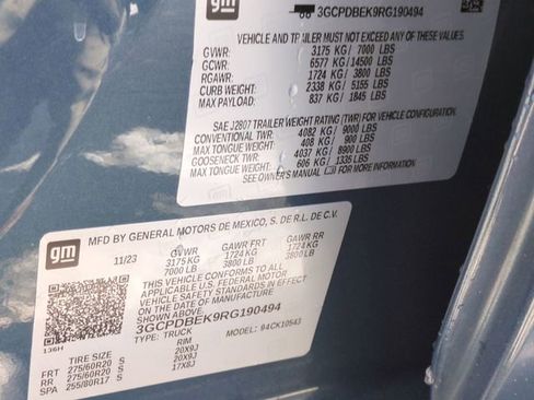 Certified 2024 Chevrolet Silverado 1500 Custom w/ Turbomax Blackout Package image 33