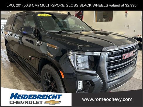 Used 2022 GMC Yukon XL AT4 w/ Max Trailering Package image 1