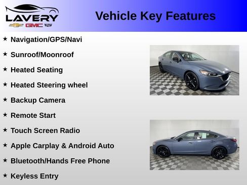 Used 2021 MAZDA MAZDA6 Carbon Edition FWD image 2