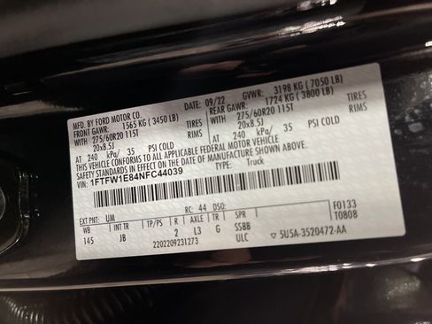 Used 2022 Ford F150 XL w/ STX Appearance Package image 28