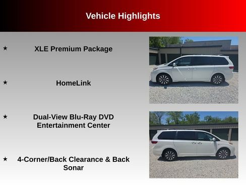 Used 2020 Toyota Sienna XLE Premium AWD/4WD image 7