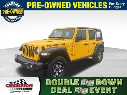 Used 2021 Jeep Wrangler Unlimited Rubicon w/ Cold Weather Group image 1