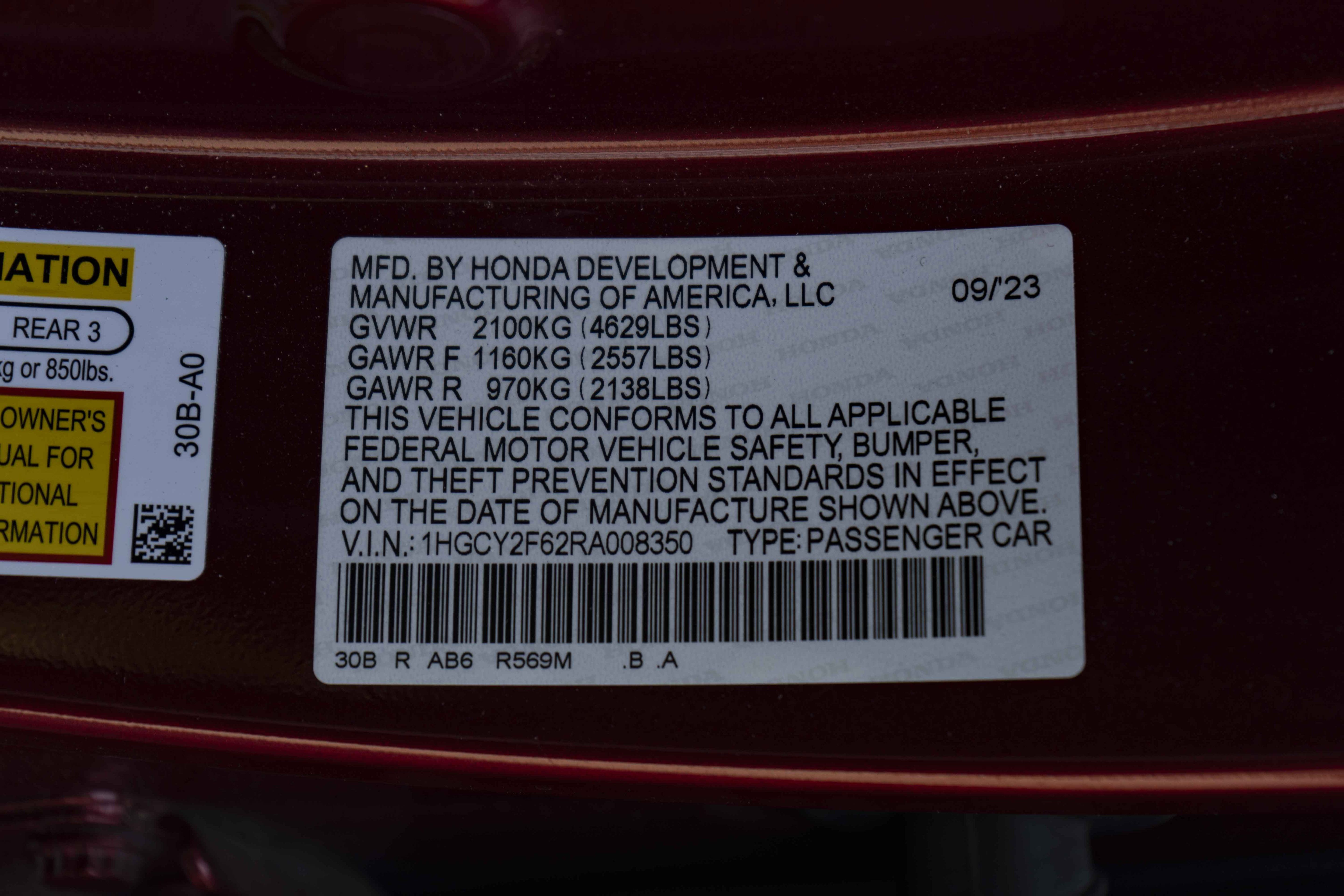 Used 2024 Honda Accord EX-L image 45