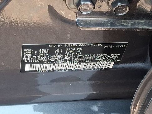 Certified 2025 Subaru Legacy Premium AWD/4WD image 24
