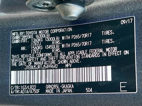 Used 2018 Toyota 4Runner SR5 Premium image 33