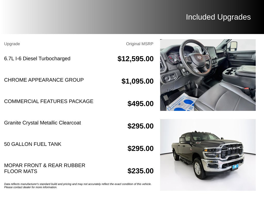 Used 2025 RAM 3500 Tradesman w/ Chrome Appearance Group AWD/4WD image 5