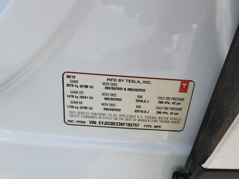 Used 2019 Tesla Model X Long Range AWD/4WD image 20
