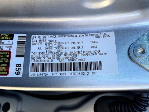 New 2025 Toyota Tacoma SR5 image 22