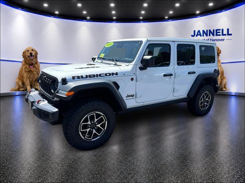 Used 2024 Jeep Wrangler Unlimited Rubicon w/ Technology Group AWD/4WD image 1