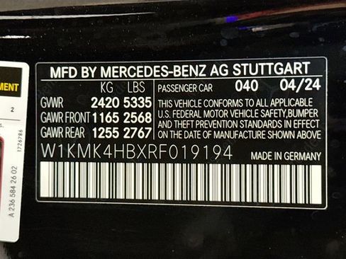 Used 2024 Mercedes-Benz CLE 300 4MATIC Cabriolet image 35