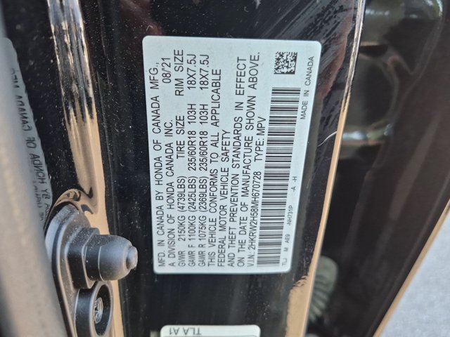Certified 2021 Honda CR-V EX image 15