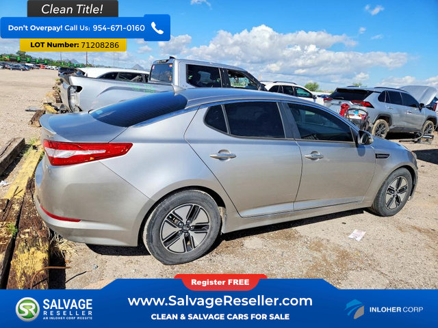 Used 2012 Kia Optima Hybrid w/ Hybrid Convenience Pkg FWD image 4