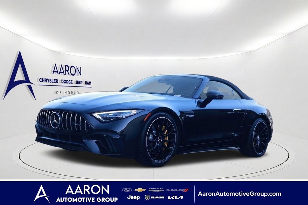 Used 2022 Mercedes-Benz SL 55 AMG 4MATIC image 1