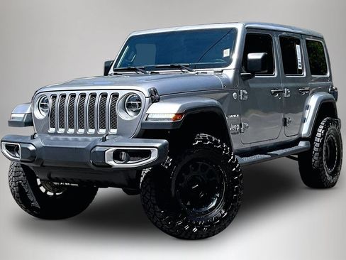 Used 2021 Jeep Wrangler Unlimited Sahara AWD/4WD image 1