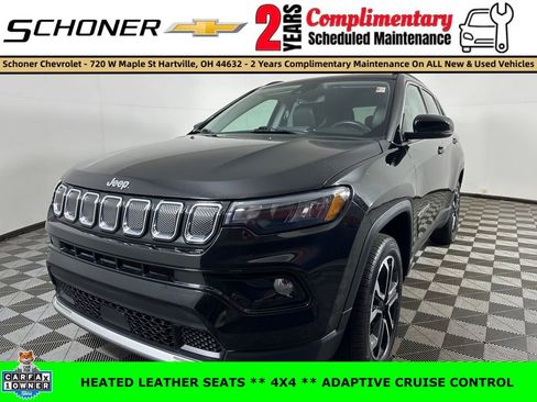 Used 2022 Jeep Compass Limited AWD/4WD image 1