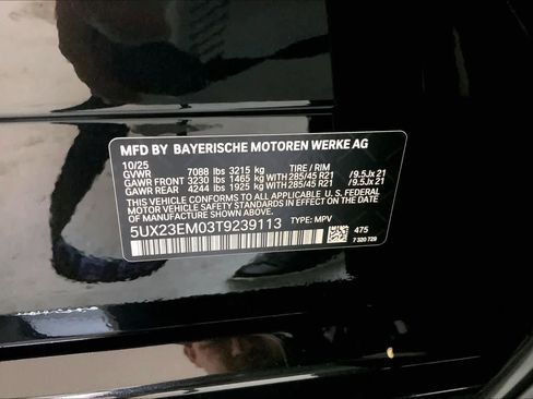 New 2026 BMW X7 xDrive40i w/ M Sport Package image 21