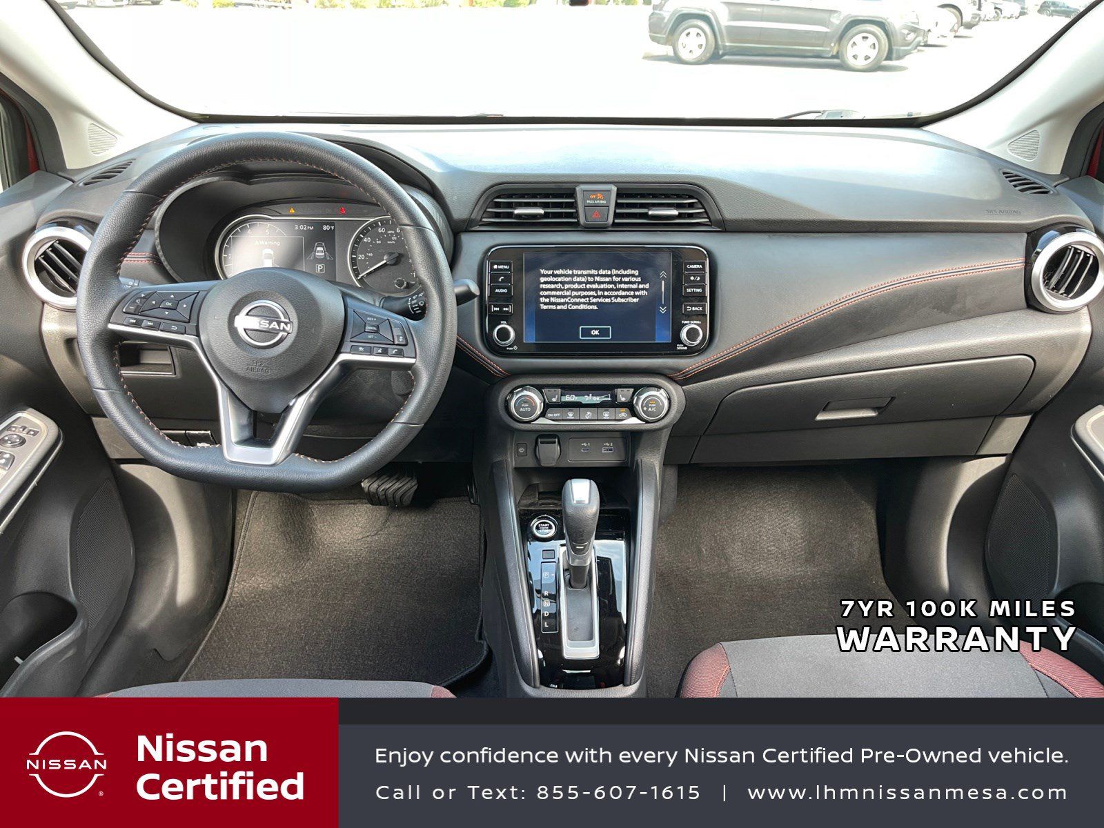 Certified 2025 Nissan Versa SR w/ Trunk Package FWD image 20