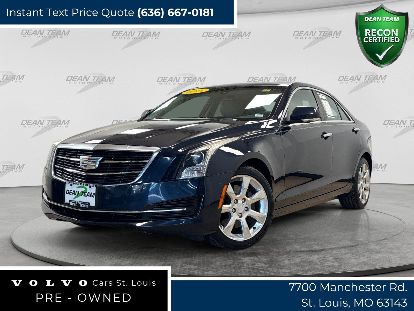 Used 2015 Cadillac ATS Luxury w/ Sun And Sound Package AWD/4WD image 1