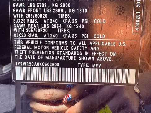 Used 2019 Volkswagen Atlas SE w/ Towing Package image 33