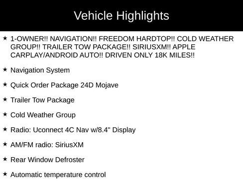 Used 2023 Jeep Gladiator Mojave w/ Cold Weather Group AWD/4WD image 34