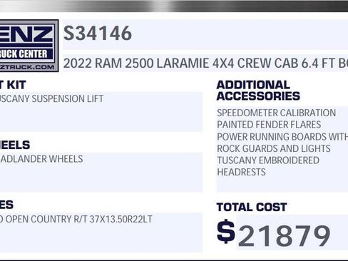 Used 2022 RAM 2500 Laramie image 2