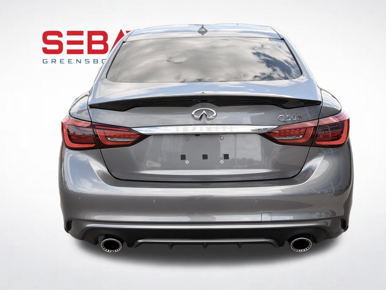 Used 2020 INFINITI Q50 Red Sport 400 w/ Cargo Package RWD image 9