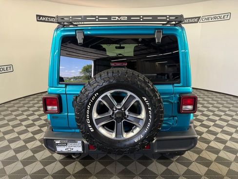 Used 2019 Jeep Wrangler Unlimited Sahara w/ Uconnect 4C Nav & Sound Group AWD/4WD image 5