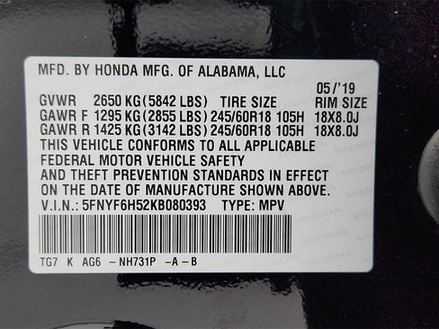 Used 2019 Honda Pilot EX-L image 12