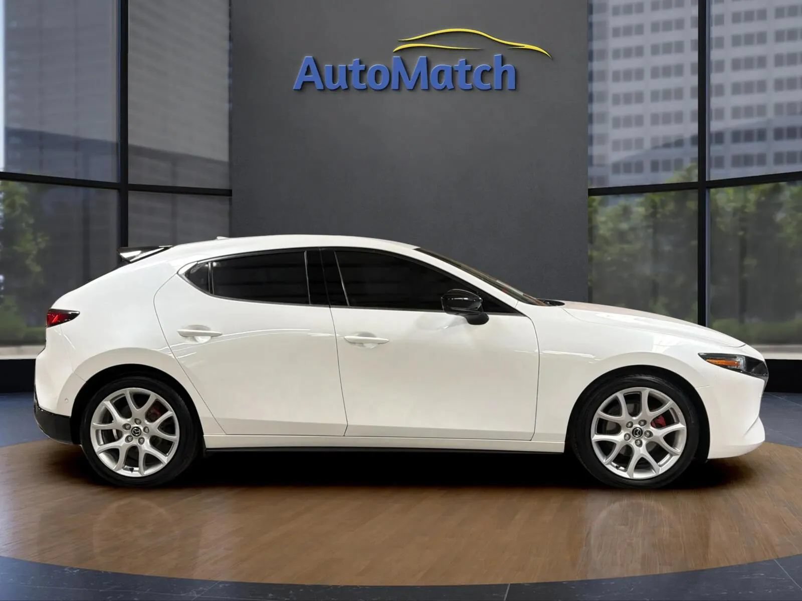 Used 2021 MAZDA MAZDA3 Hatchback w/Premium Plus Pkg AWD/4WD image 12
