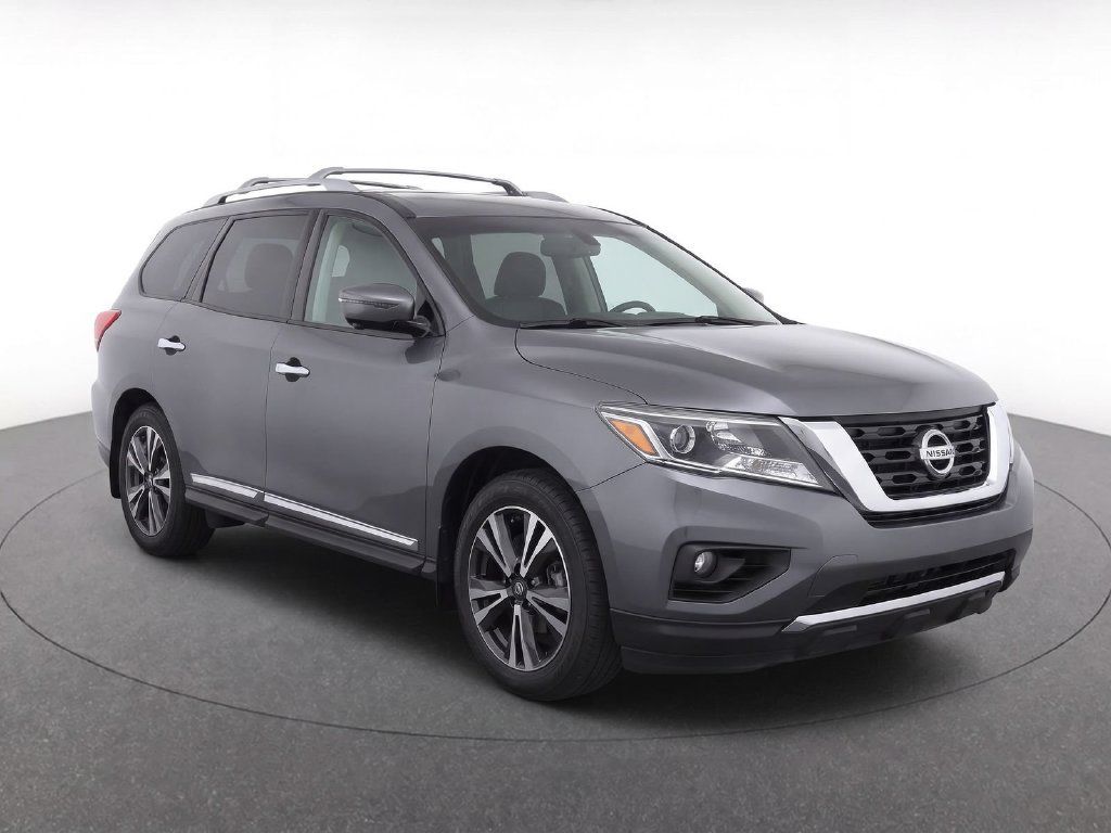 Used 2020 Nissan Pathfinder Platinum w/ Cargo Package FWD image 1
