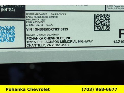 New 2026 Chevrolet Suburban RST AWD/4WD image 36