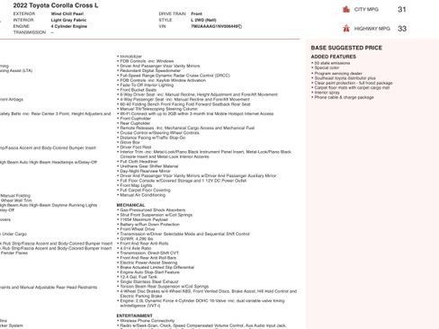 Used 2022 Toyota Corolla Cross L image 4