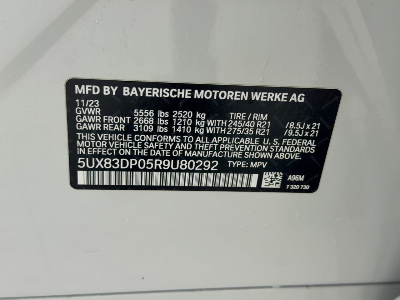 Certified 2024 BMW X3 M40i AWD/4WD image 31