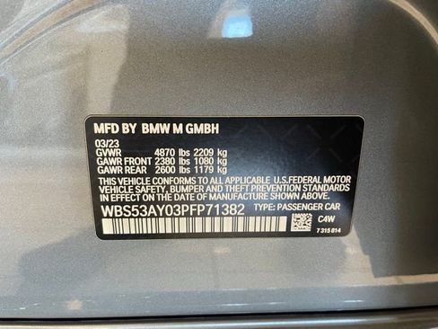 Used 2023 BMW M3 w/ Executive Package RWD image 40