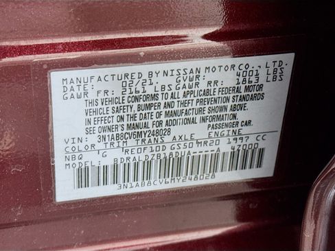 Used 2021 Nissan Sentra SV w/ Electronics Package FWD image 38
