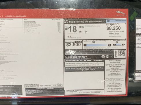 New 2024 Jaguar F-TYPE R image 18