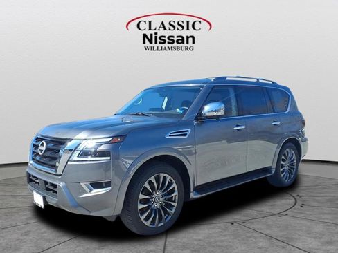 Used 2024 Nissan Armada Platinum w/ Captain's Chairs Package image 1