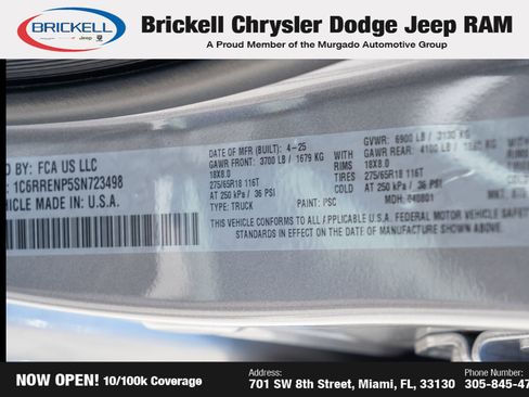 Used 2025 RAM 1500 Tradesman w/ Night Edition image 34