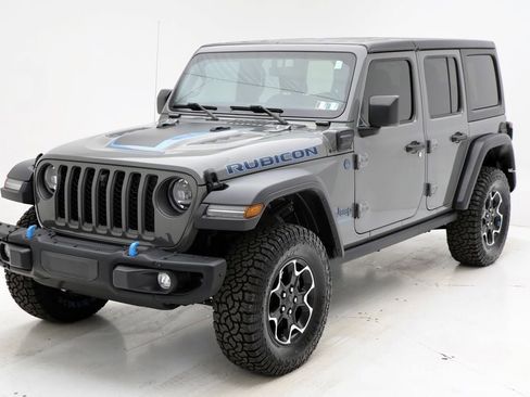 Used 2023 Jeep Wrangler Unlimited Rubicon 4xe w/ Steel Bumper Group image 2